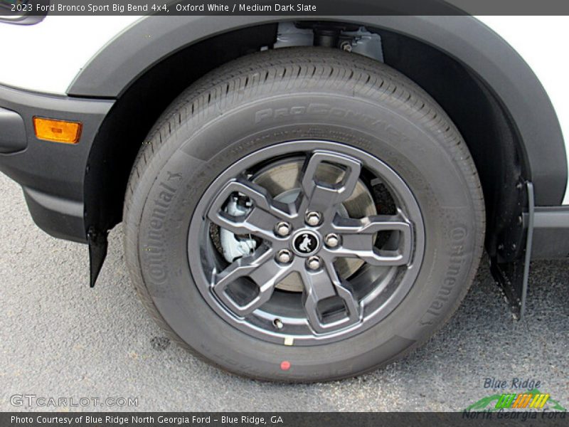 Oxford White / Medium Dark Slate 2023 Ford Bronco Sport Big Bend 4x4