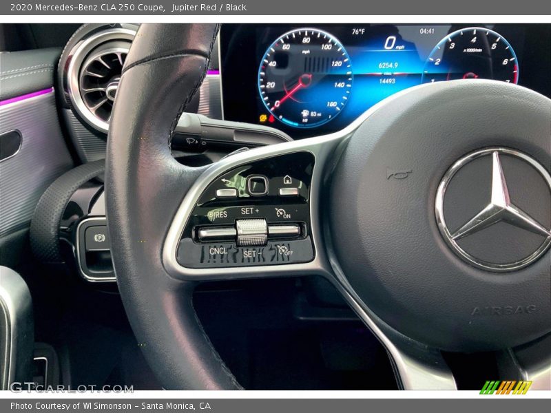 Jupiter Red / Black 2020 Mercedes-Benz CLA 250 Coupe