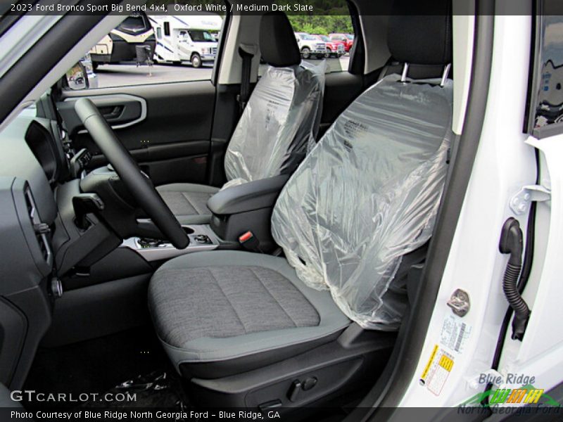 Oxford White / Medium Dark Slate 2023 Ford Bronco Sport Big Bend 4x4