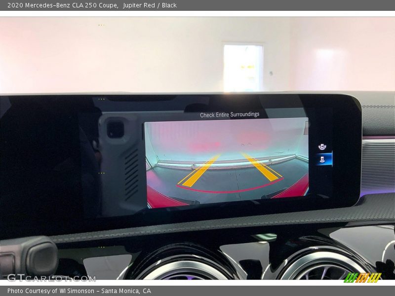 Jupiter Red / Black 2020 Mercedes-Benz CLA 250 Coupe
