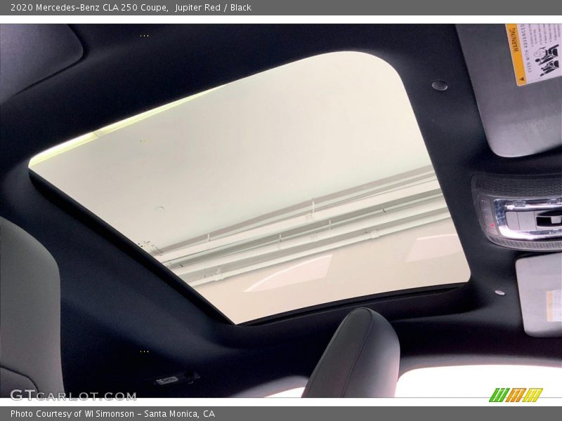 Jupiter Red / Black 2020 Mercedes-Benz CLA 250 Coupe