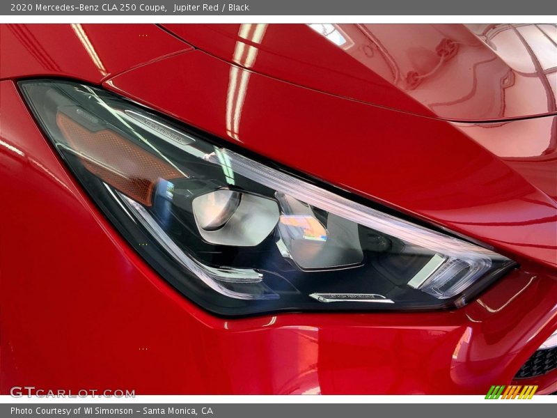 Jupiter Red / Black 2020 Mercedes-Benz CLA 250 Coupe