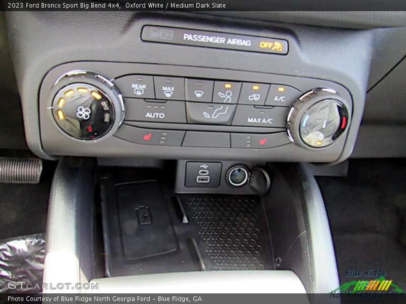 Oxford White / Medium Dark Slate 2023 Ford Bronco Sport Big Bend 4x4