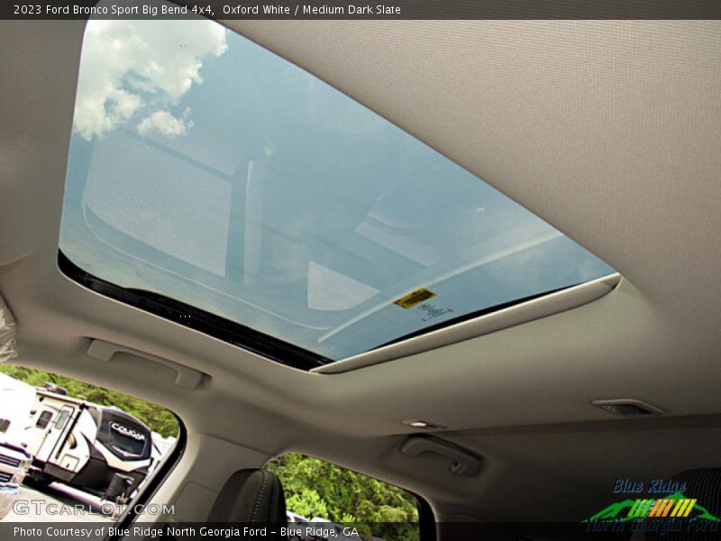 Oxford White / Medium Dark Slate 2023 Ford Bronco Sport Big Bend 4x4