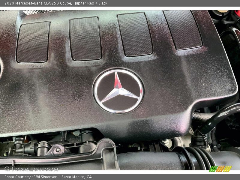 Jupiter Red / Black 2020 Mercedes-Benz CLA 250 Coupe