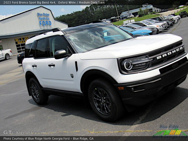 Oxford White / Medium Dark Slate 2023 Ford Bronco Sport Big Bend 4x4