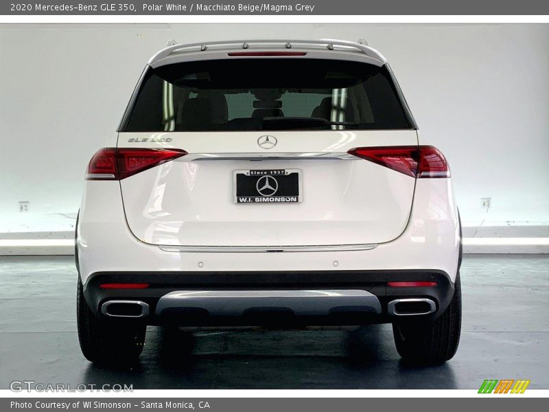 Polar White / Macchiato Beige/Magma Grey 2020 Mercedes-Benz GLE 350