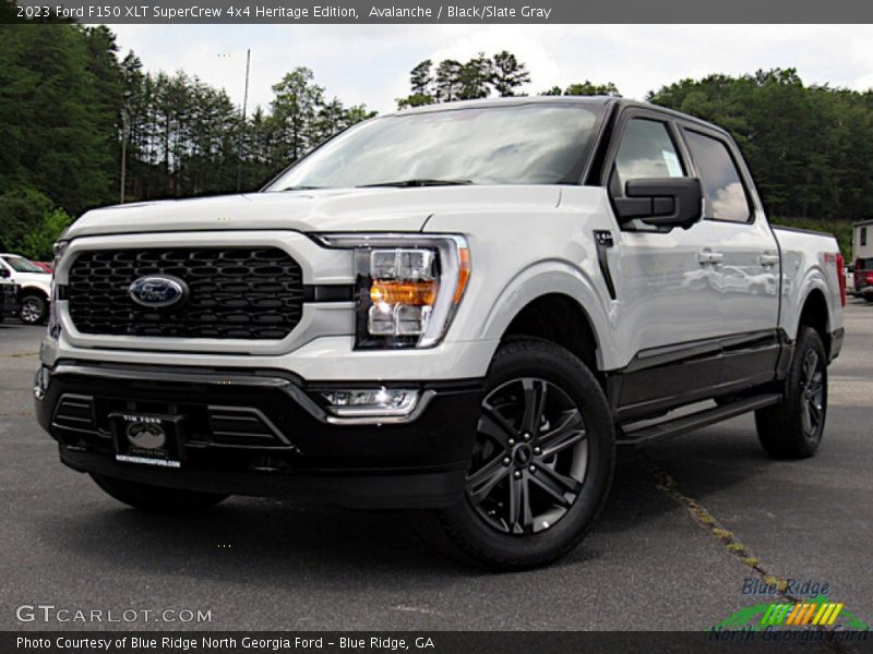 Front 3/4 View of 2023 F150 XLT SuperCrew 4x4 Heritage Edition
