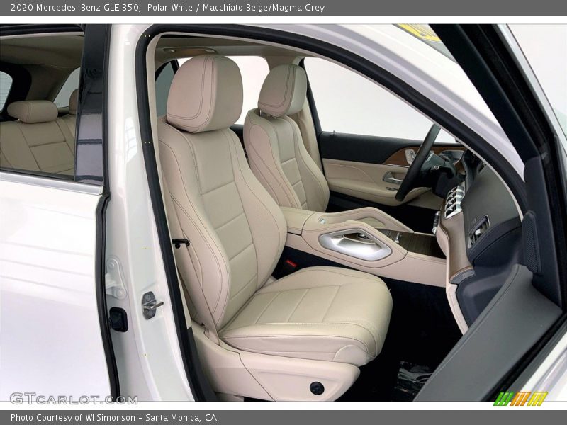 Polar White / Macchiato Beige/Magma Grey 2020 Mercedes-Benz GLE 350