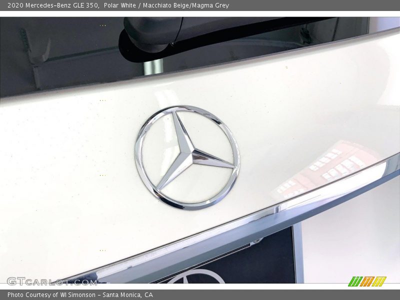Polar White / Macchiato Beige/Magma Grey 2020 Mercedes-Benz GLE 350
