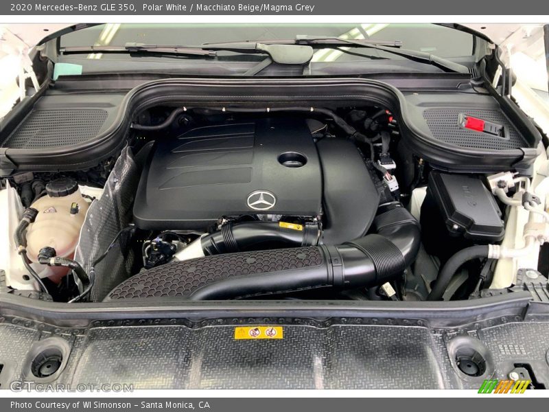 Polar White / Macchiato Beige/Magma Grey 2020 Mercedes-Benz GLE 350