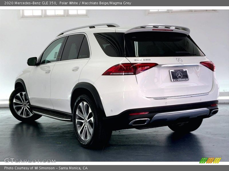 Polar White / Macchiato Beige/Magma Grey 2020 Mercedes-Benz GLE 350
