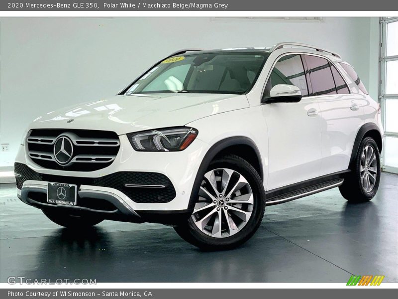 Polar White / Macchiato Beige/Magma Grey 2020 Mercedes-Benz GLE 350