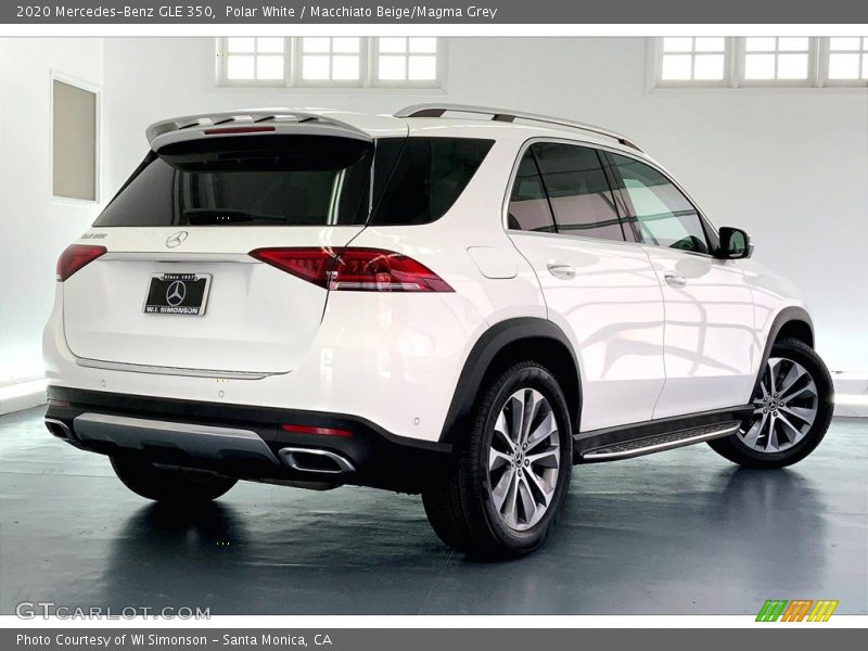 Polar White / Macchiato Beige/Magma Grey 2020 Mercedes-Benz GLE 350