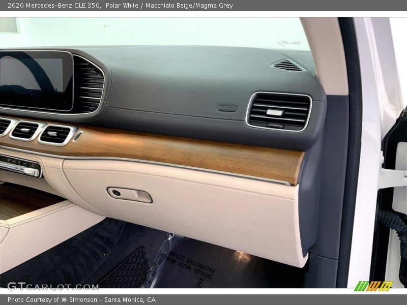 Polar White / Macchiato Beige/Magma Grey 2020 Mercedes-Benz GLE 350
