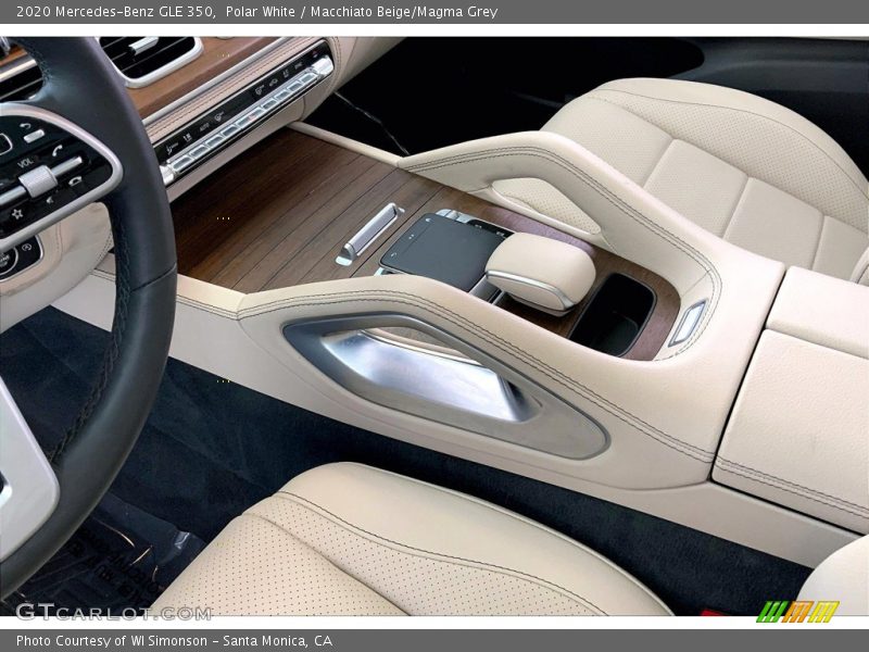 Polar White / Macchiato Beige/Magma Grey 2020 Mercedes-Benz GLE 350