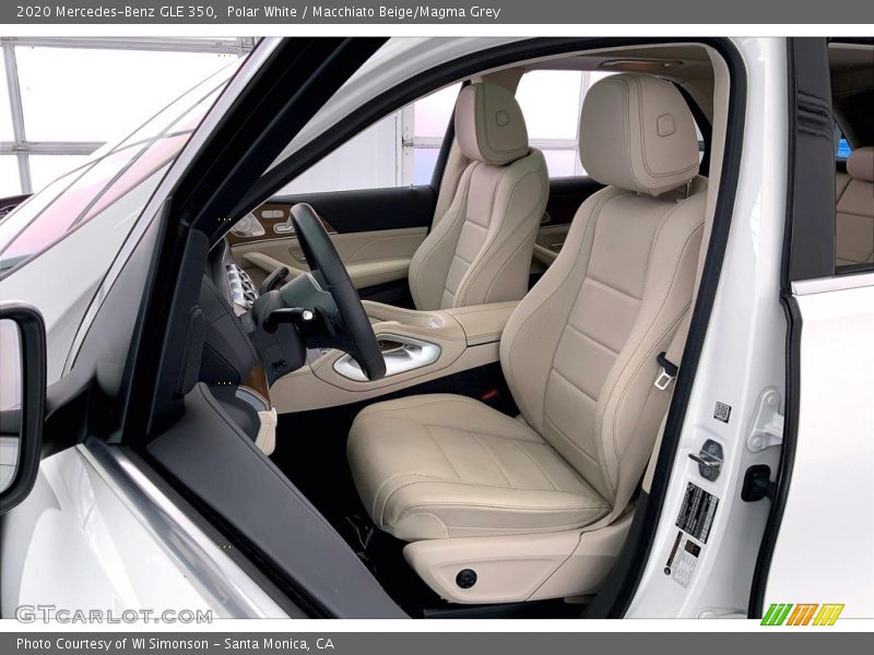 Polar White / Macchiato Beige/Magma Grey 2020 Mercedes-Benz GLE 350