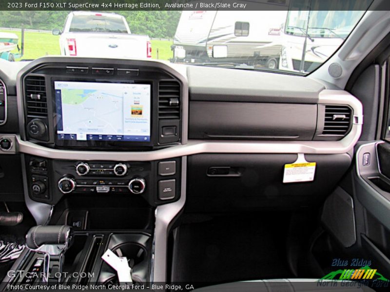 Dashboard of 2023 F150 XLT SuperCrew 4x4 Heritage Edition