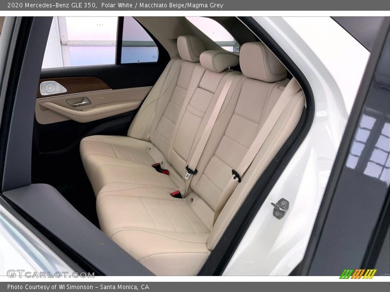 Polar White / Macchiato Beige/Magma Grey 2020 Mercedes-Benz GLE 350