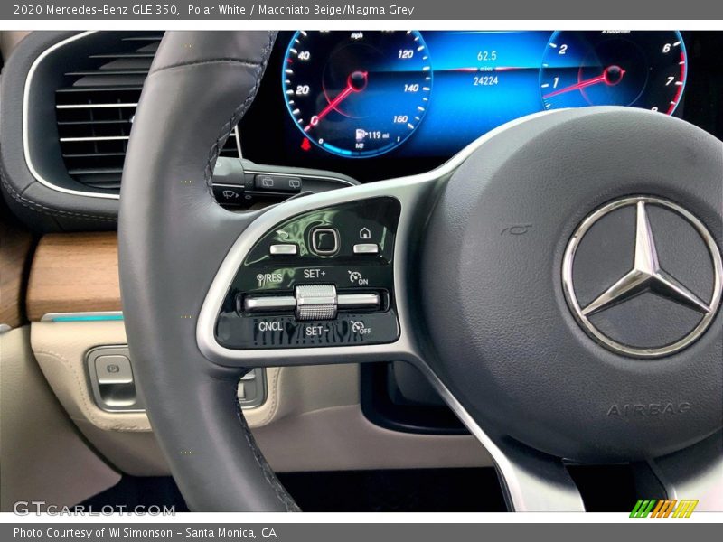 Polar White / Macchiato Beige/Magma Grey 2020 Mercedes-Benz GLE 350