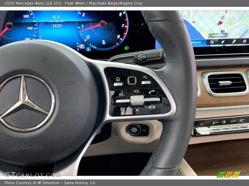Polar White / Macchiato Beige/Magma Grey 2020 Mercedes-Benz GLE 350