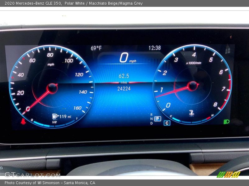 Polar White / Macchiato Beige/Magma Grey 2020 Mercedes-Benz GLE 350