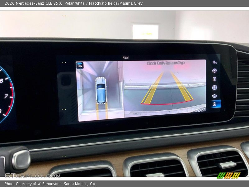 Polar White / Macchiato Beige/Magma Grey 2020 Mercedes-Benz GLE 350