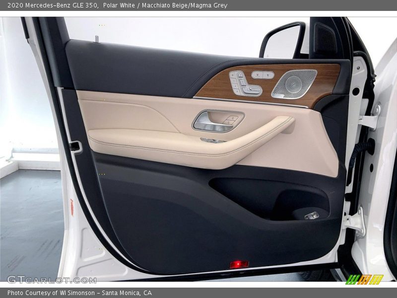 Polar White / Macchiato Beige/Magma Grey 2020 Mercedes-Benz GLE 350