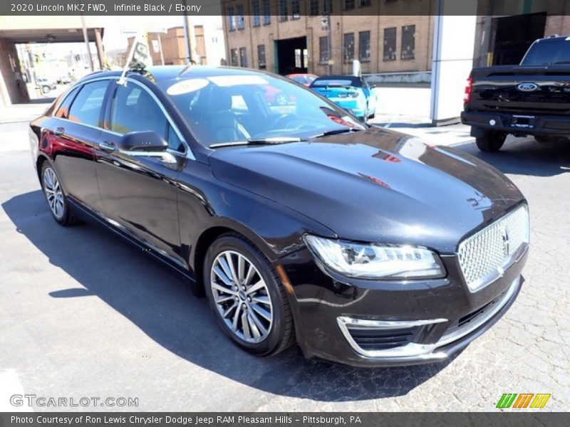 Infinite Black / Ebony 2020 Lincoln MKZ FWD