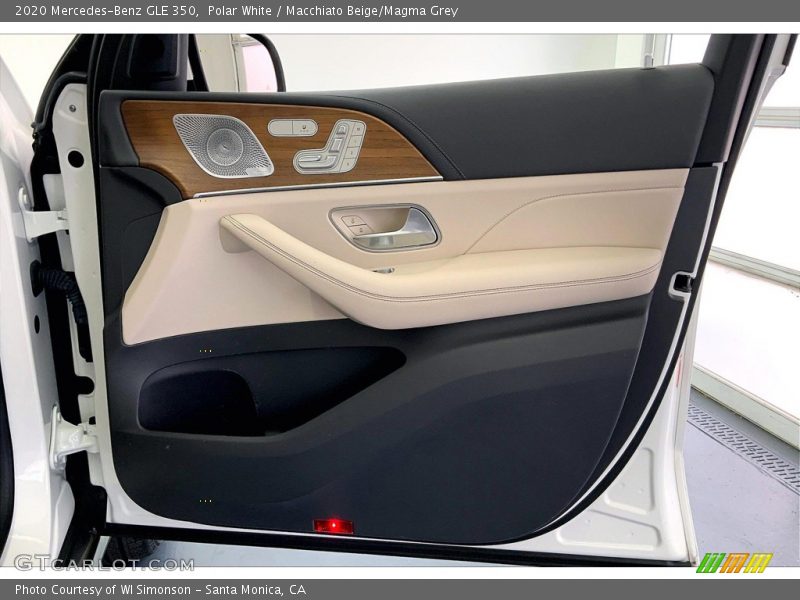 Polar White / Macchiato Beige/Magma Grey 2020 Mercedes-Benz GLE 350