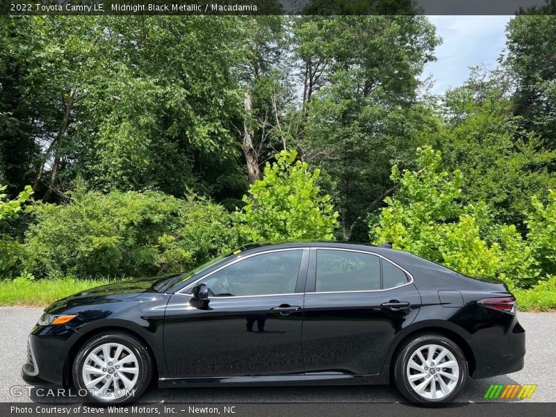  2022 Camry LE Midnight Black Metallic