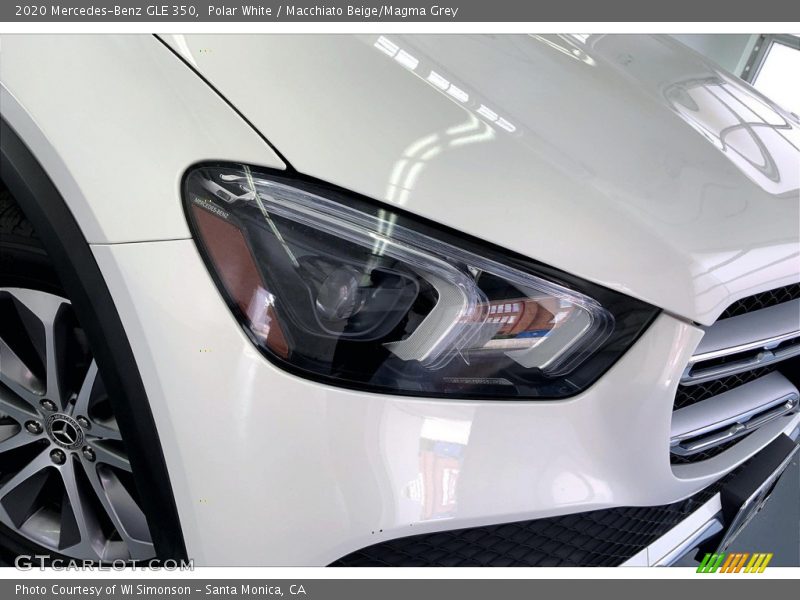 Polar White / Macchiato Beige/Magma Grey 2020 Mercedes-Benz GLE 350