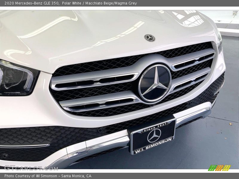 Polar White / Macchiato Beige/Magma Grey 2020 Mercedes-Benz GLE 350