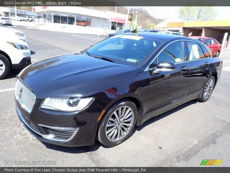 Front 3/4 View of 2020 MKZ FWD