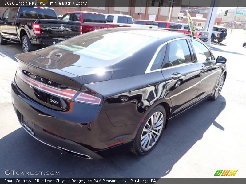 Infinite Black / Ebony 2020 Lincoln MKZ FWD