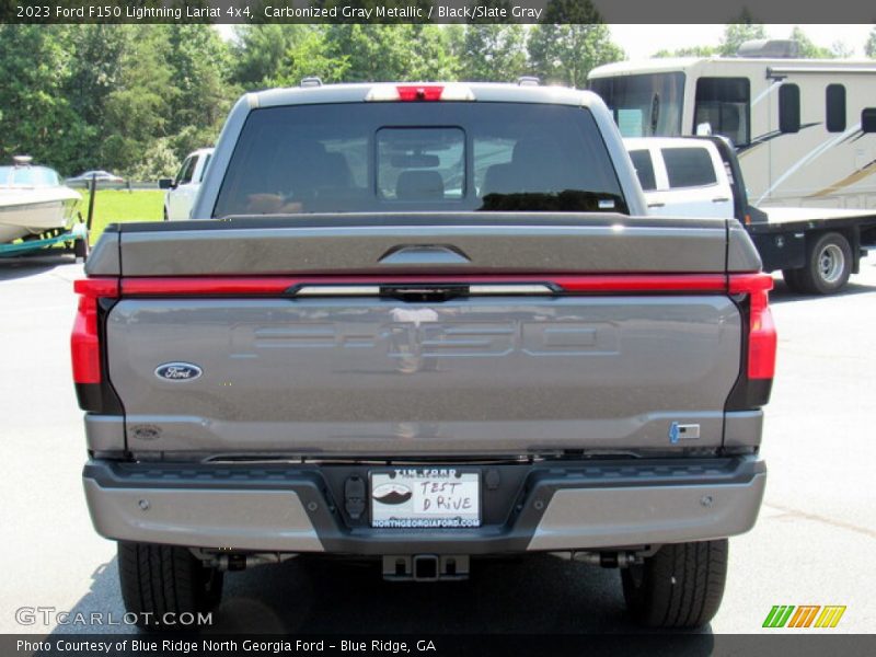  2023 F150 Lightning Lariat 4x4 Carbonized Gray Metallic