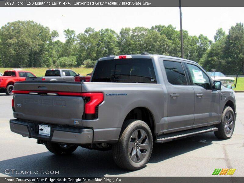  2023 F150 Lightning Lariat 4x4 Carbonized Gray Metallic