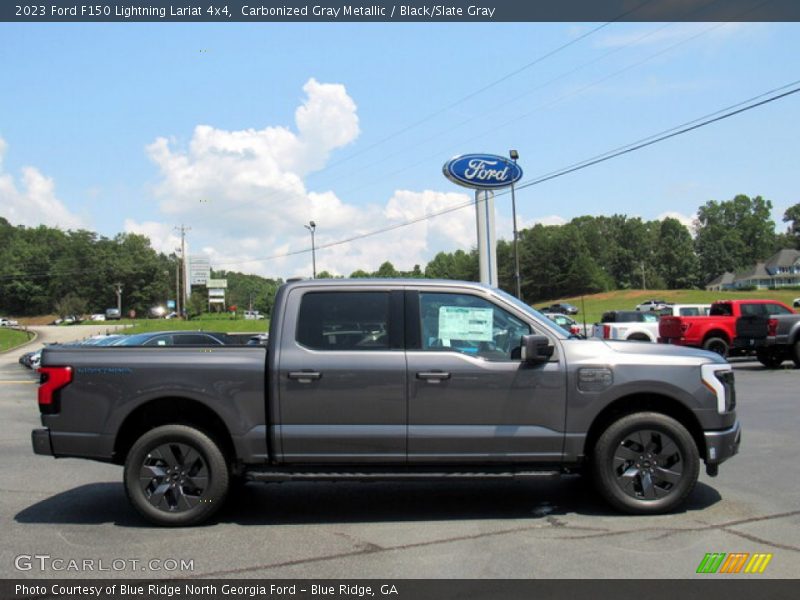  2023 F150 Lightning Lariat 4x4 Carbonized Gray Metallic