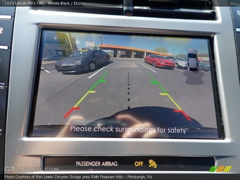 Infinite Black / Ebony 2020 Lincoln MKZ FWD