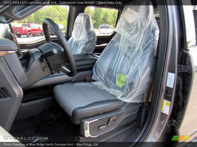 Front Seat of 2023 F150 Lightning Lariat 4x4