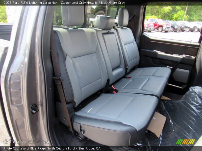 Rear Seat of 2023 F150 Lightning Lariat 4x4