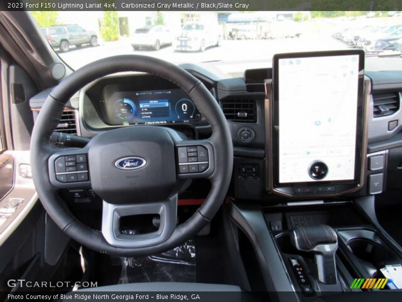 Dashboard of 2023 F150 Lightning Lariat 4x4