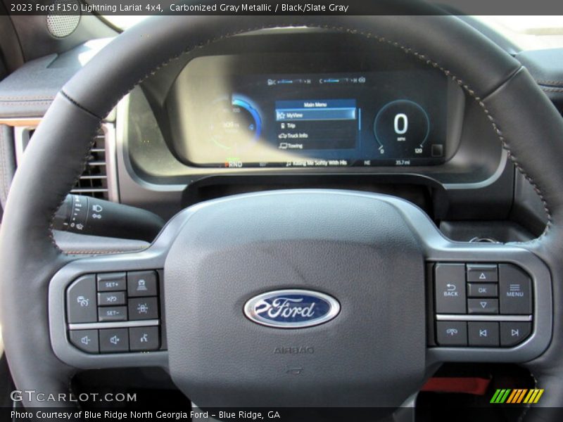  2023 F150 Lightning Lariat 4x4 Steering Wheel