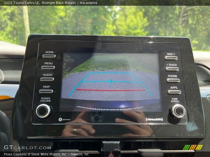 Controls of 2022 Camry LE