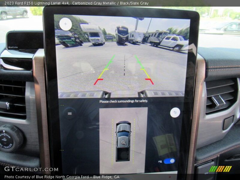 Controls of 2023 F150 Lightning Lariat 4x4