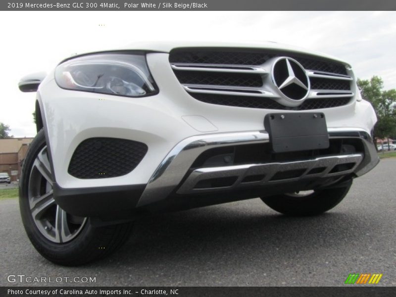 Polar White / Silk Beige/Black 2019 Mercedes-Benz GLC 300 4Matic