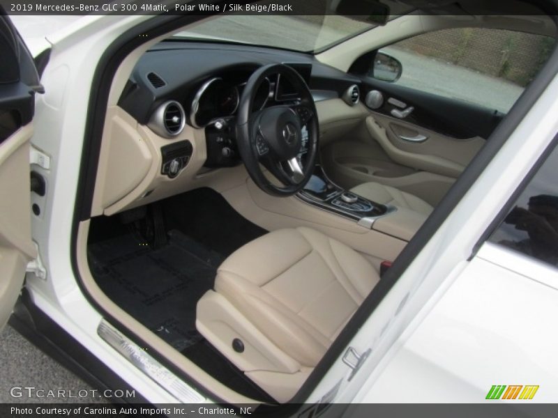 Polar White / Silk Beige/Black 2019 Mercedes-Benz GLC 300 4Matic