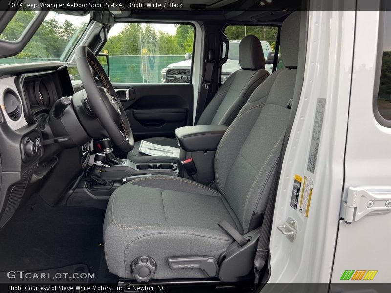 Front Seat of 2024 Wrangler 4-Door Sport S 4x4