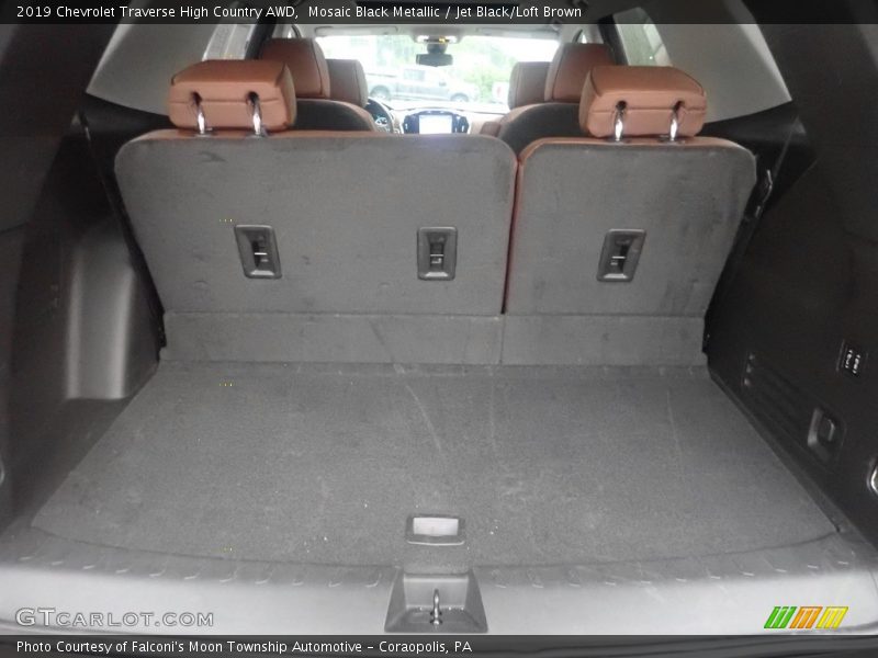 Mosaic Black Metallic / Jet Black/Loft Brown 2019 Chevrolet Traverse High Country AWD
