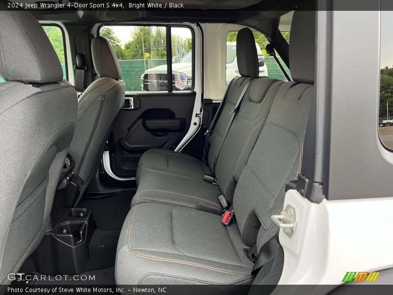 Rear Seat of 2024 Wrangler 4-Door Sport S 4x4
